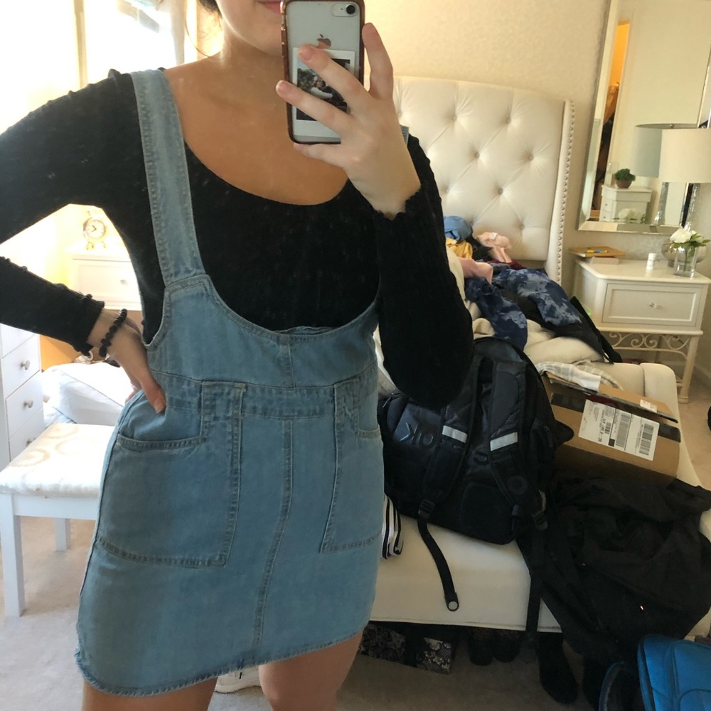 Jean Overall Dress